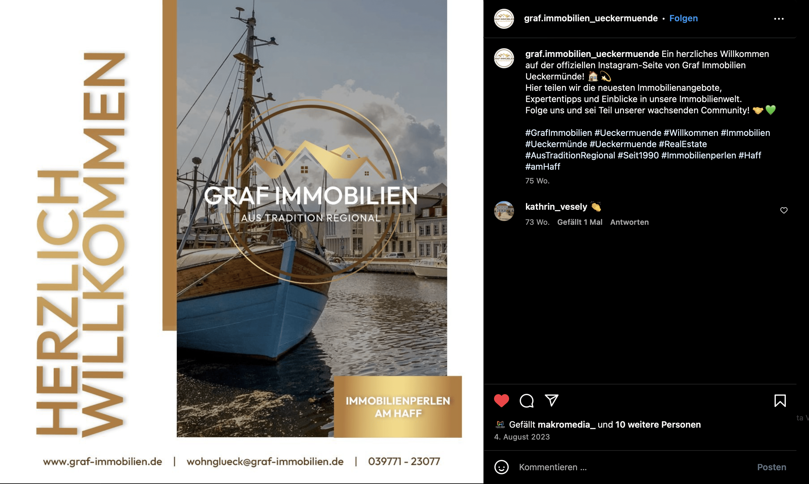 Social Media Marketing - Betreuung und Posting